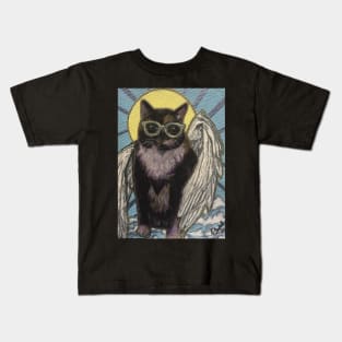 Heavenly paw-tastic Kids T-Shirt